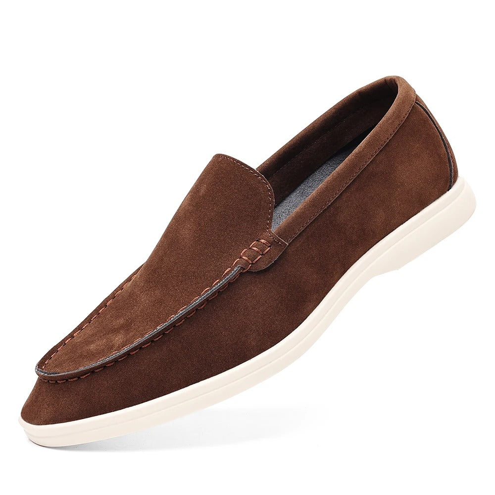 Luxuriöse Wildleder-Loafer