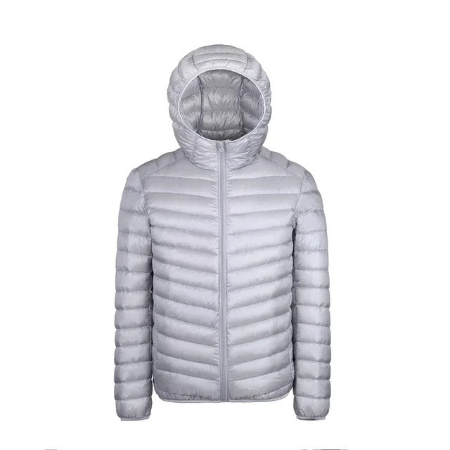 Leichte Entendaunenjacke