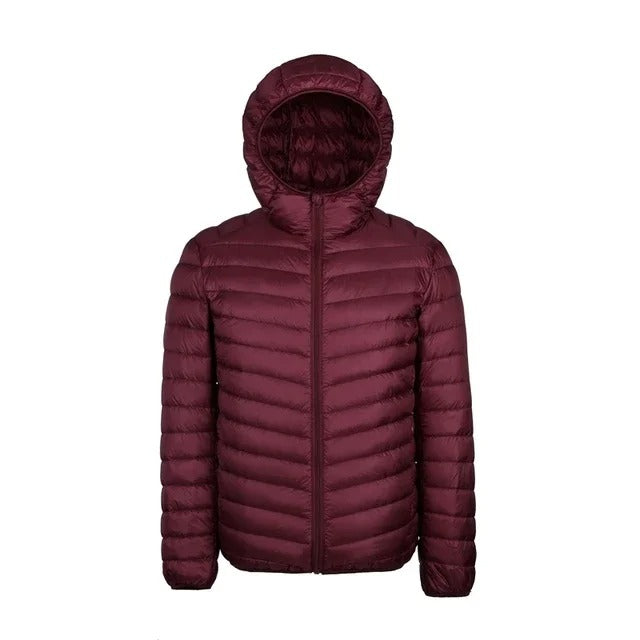Leichte Entendaunenjacke