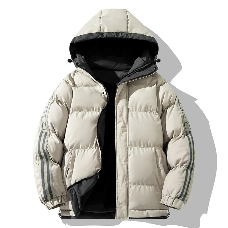 Elegante Winterjacke mit Kapuze