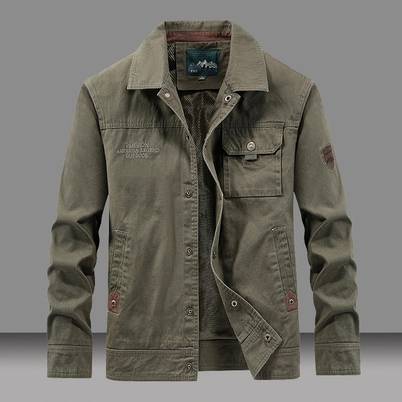 Warme Baumwolljacke
