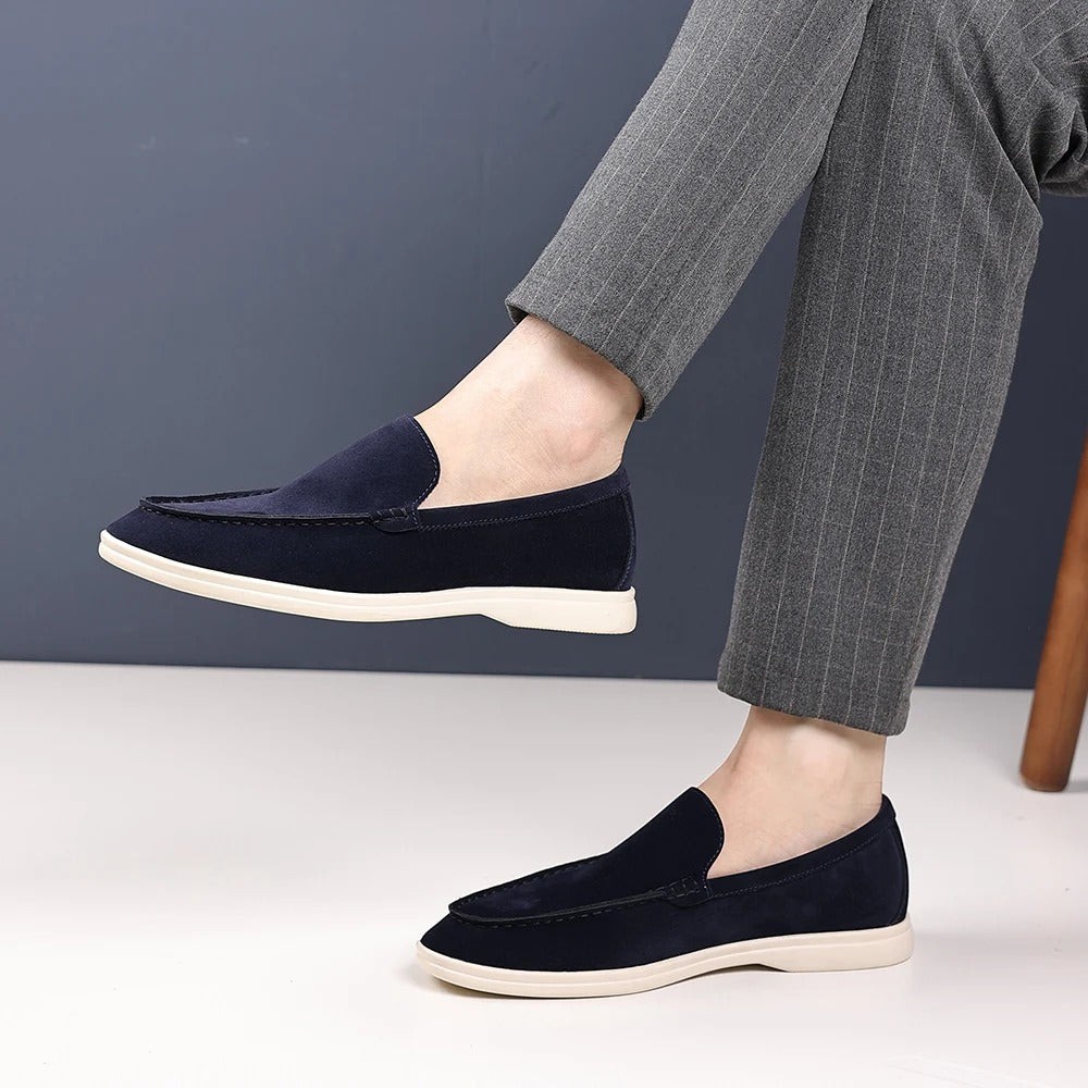 Luxuriöse Wildleder-Loafer