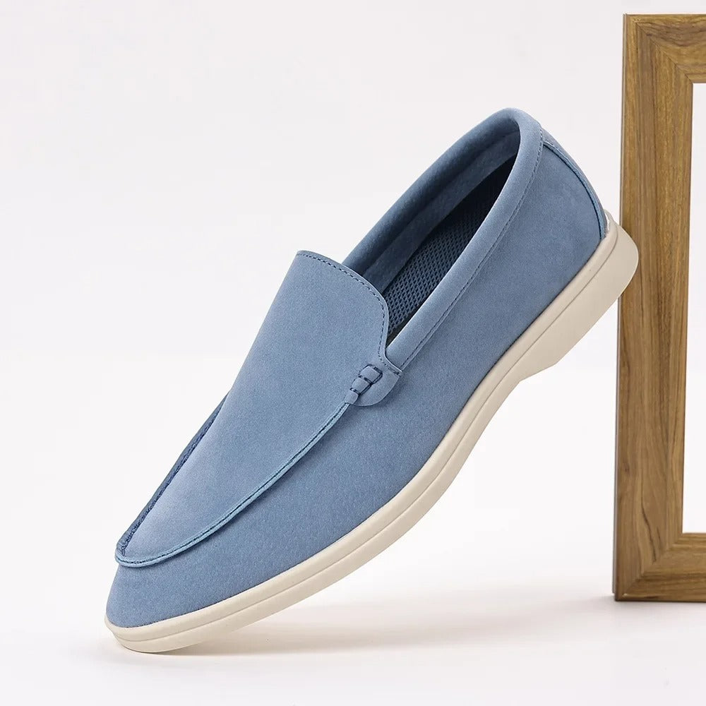 Klassische Wildleder-Loafer
