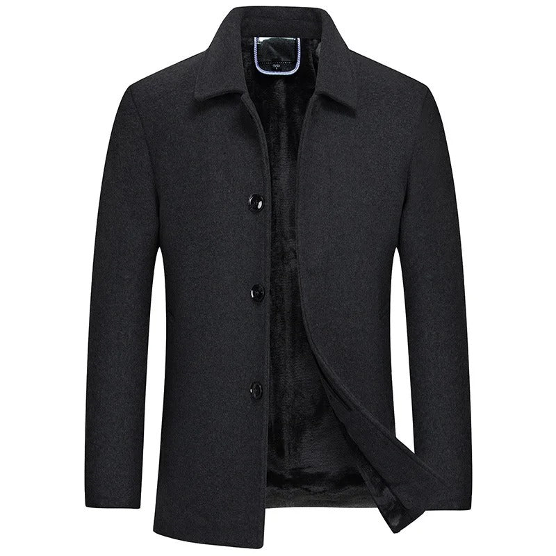 Lässige Fleece-Futterjacke