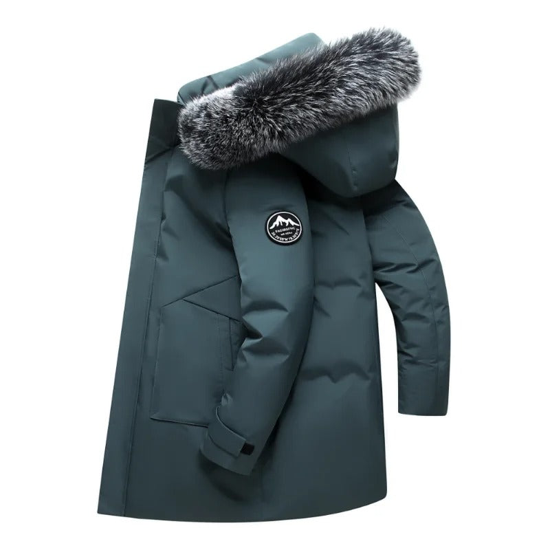 Luxuriöse Winterjacke