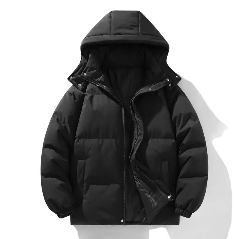Elegante Herrenjacke mit Kapuze