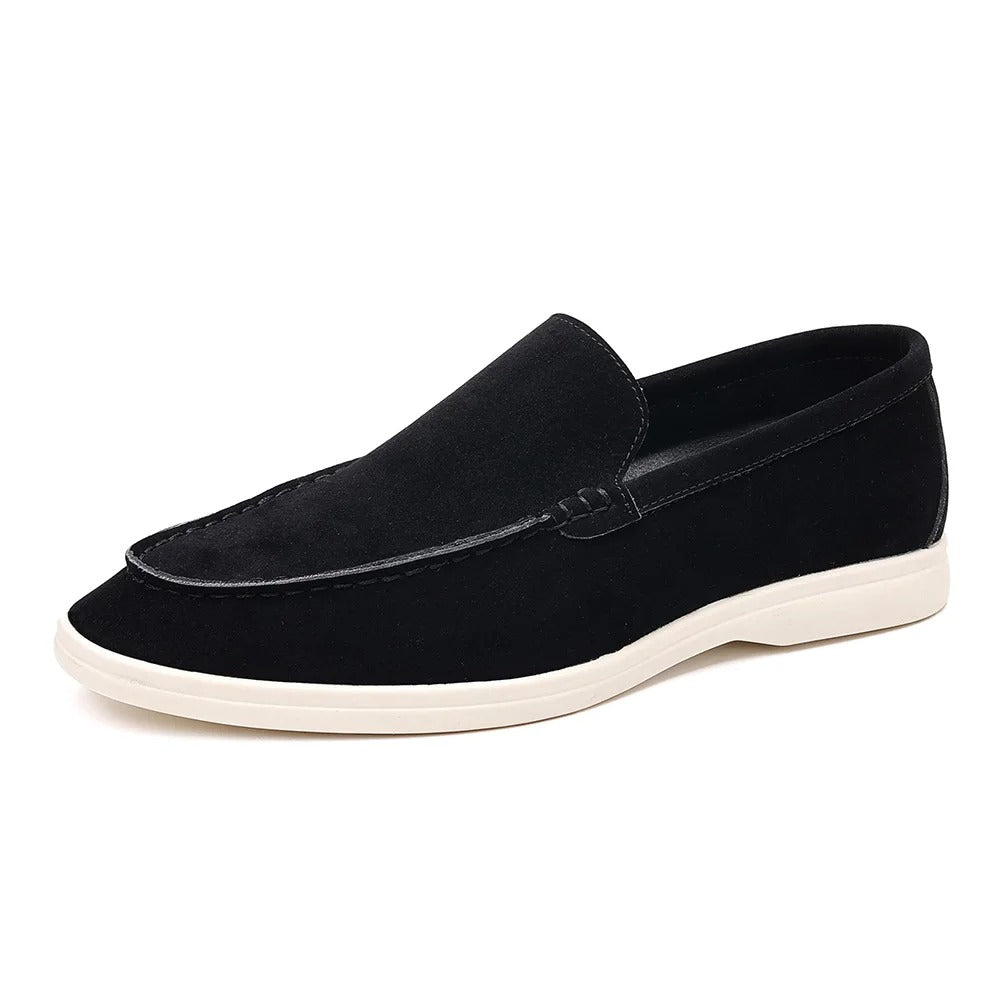 Klassische Wildleder-Loafer