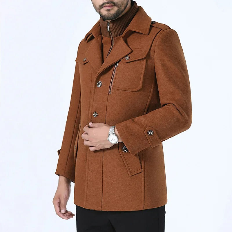 Elegante Wolljacke