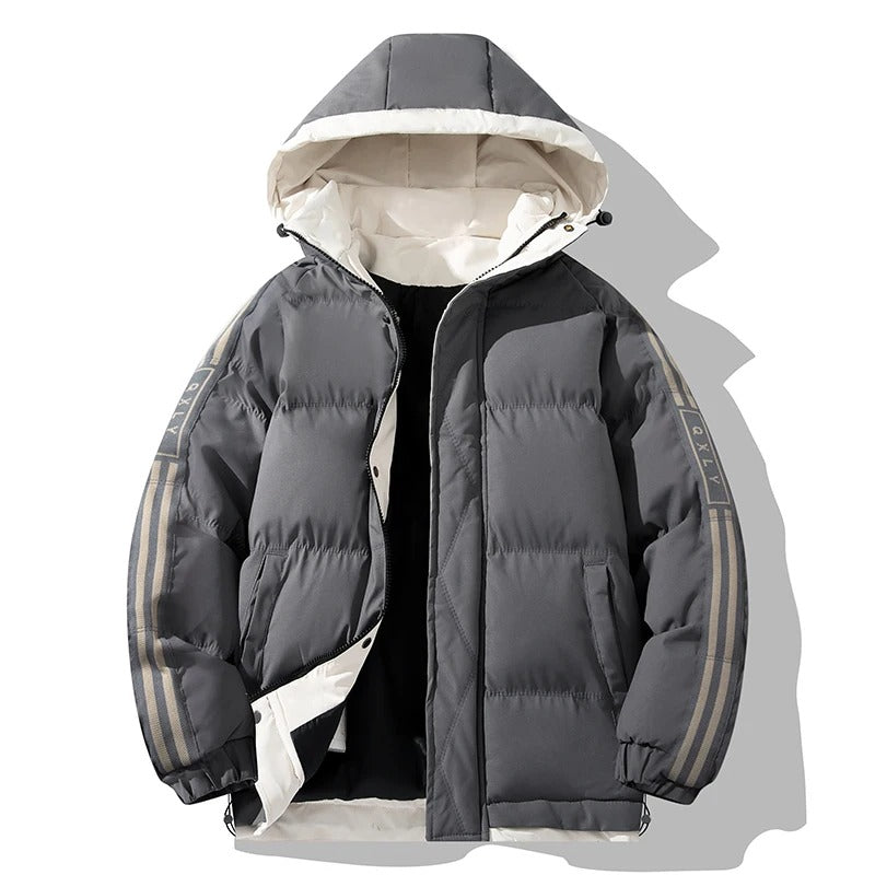 Elegante Winterjacke mit Kapuze
