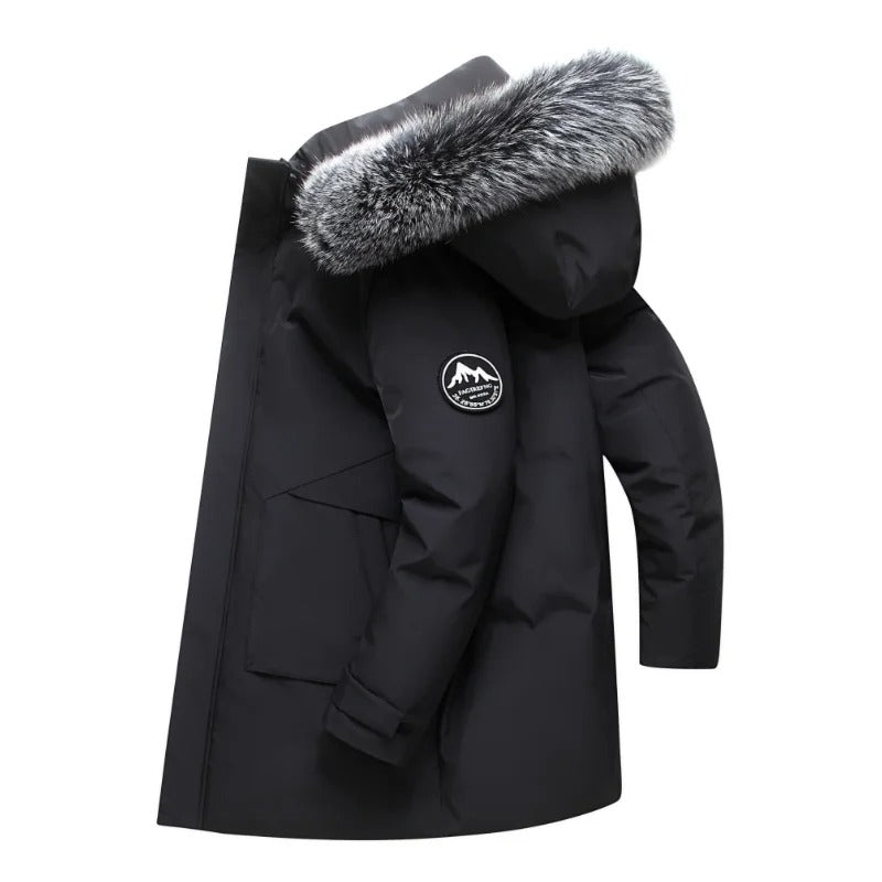 Luxuriöse Winterjacke
