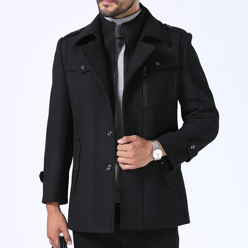 Elegante Wolljacke
