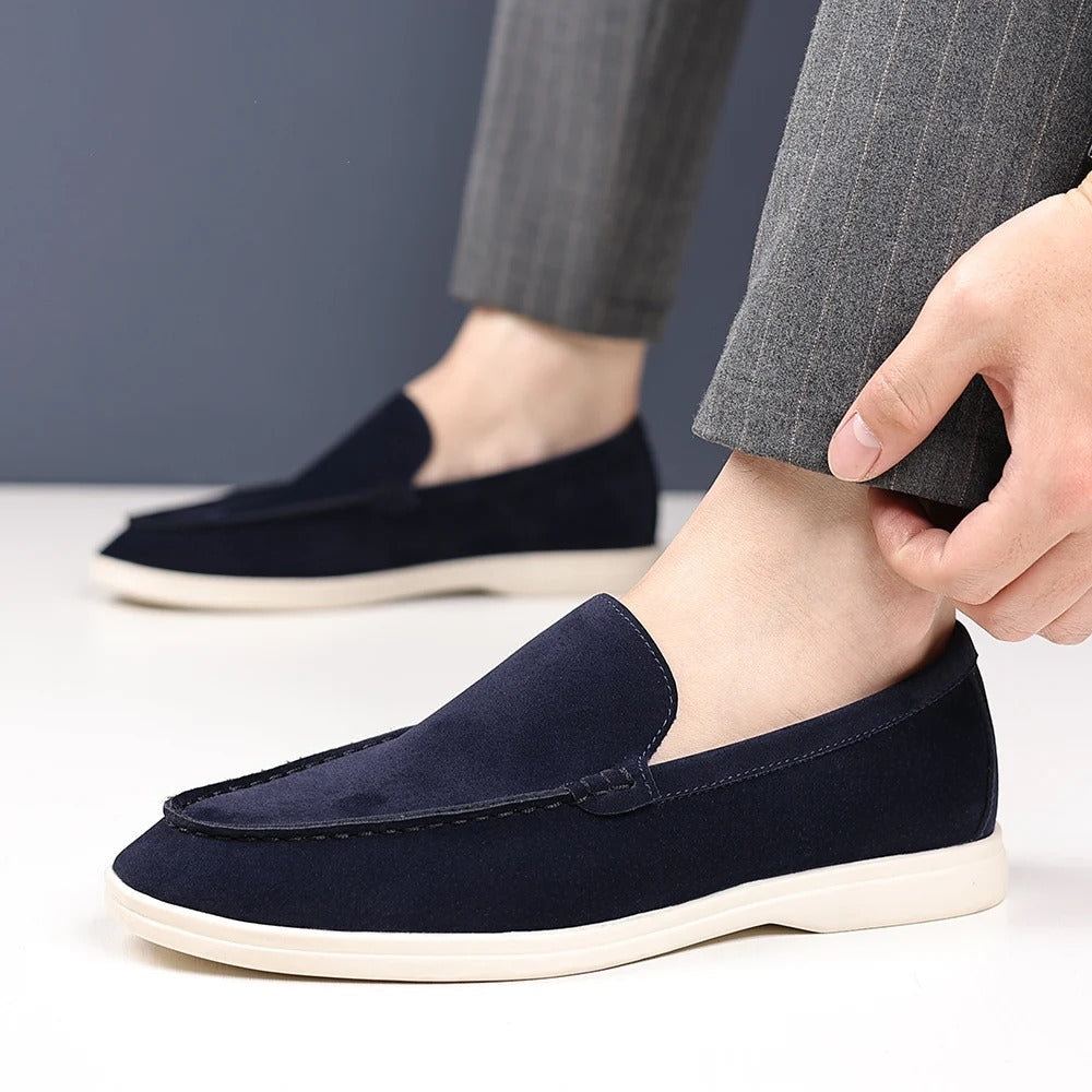 Luxuriöse Wildleder-Loafer