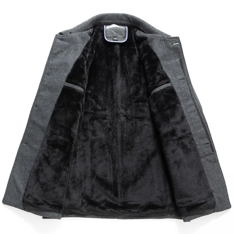Lässige Fleece-Futterjacke