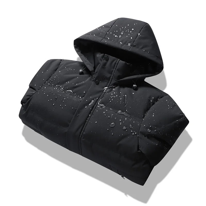 Elegante Fleece-Jacke mit Kapuze