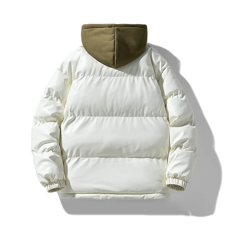 Elegante wattierte Pufferjacke