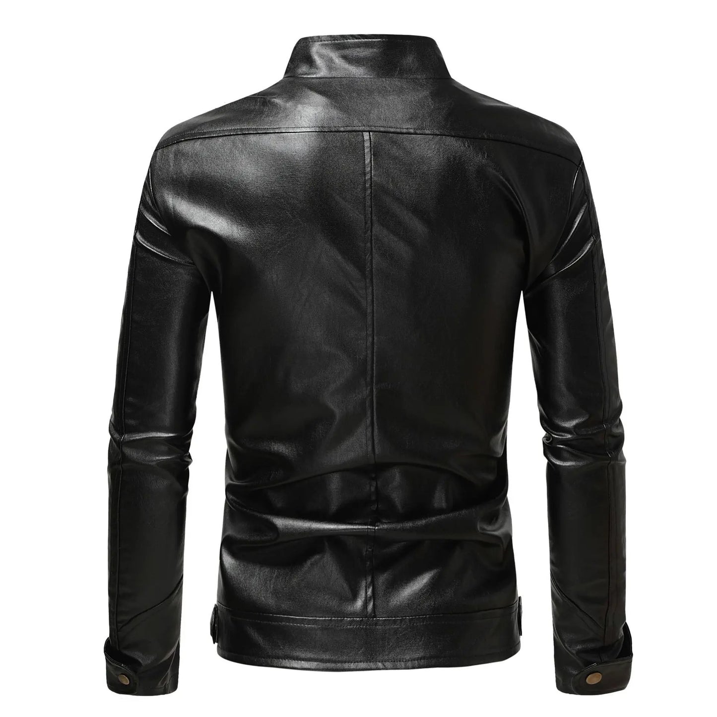 Elegante Herren Lederjacke