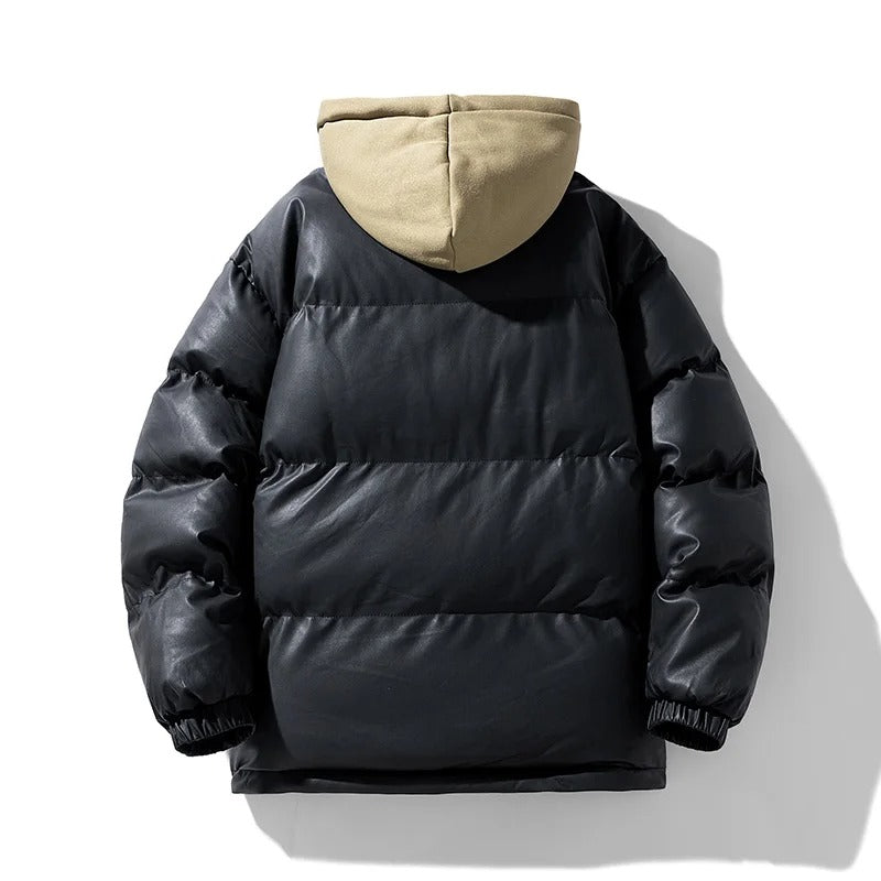 Elegante wattierte Pufferjacke