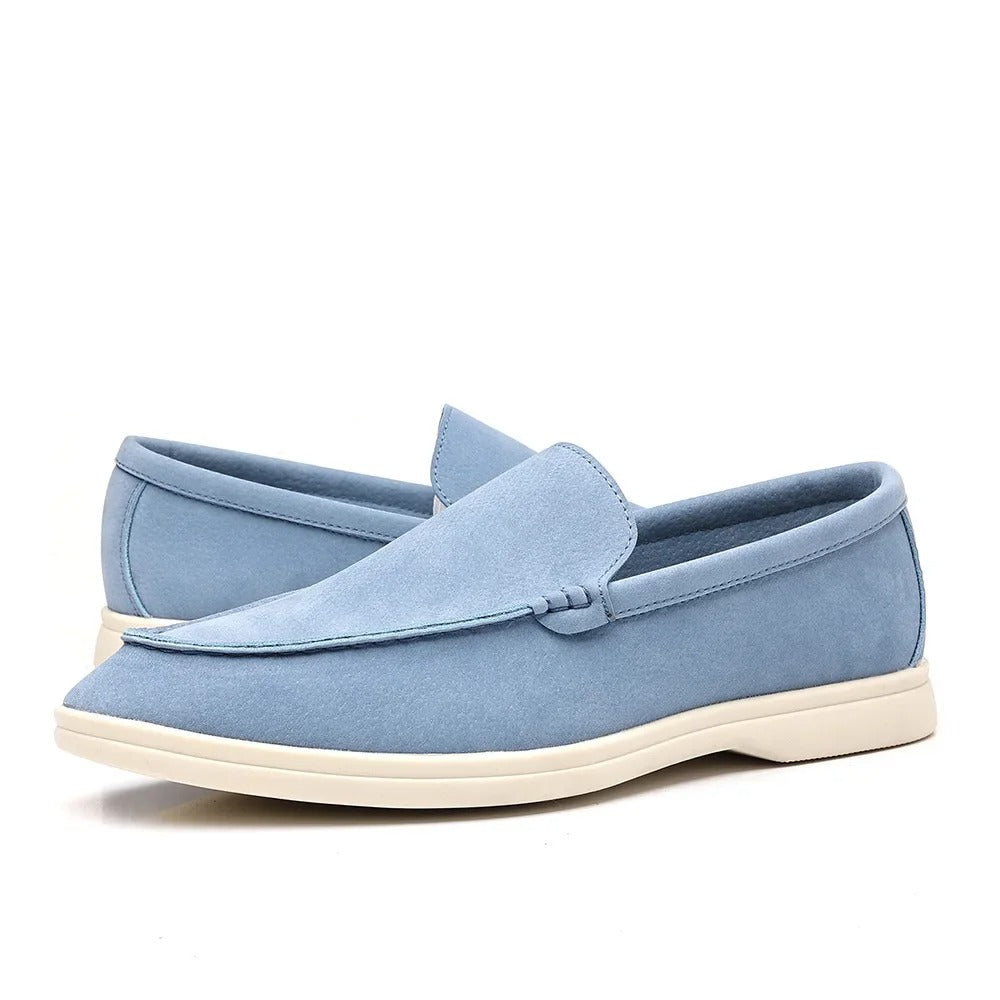 Klassische Wildleder-Loafer