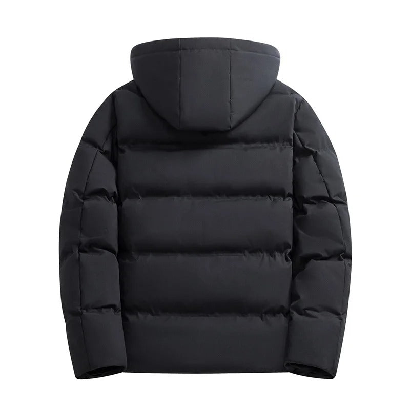 Elegante Fleece-Jacke mit Kapuze