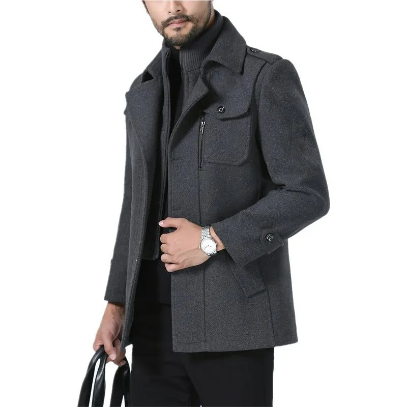 Elegante Wolljacke
