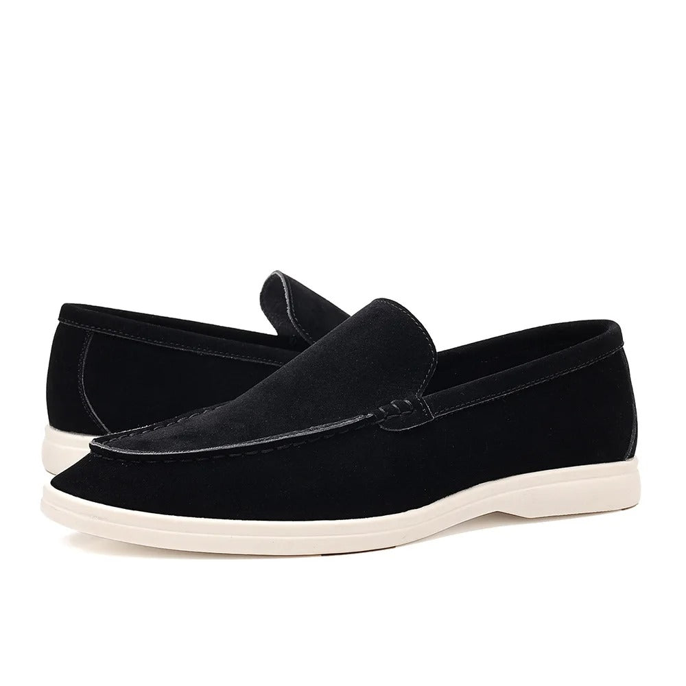 Klassische Wildleder-Loafer