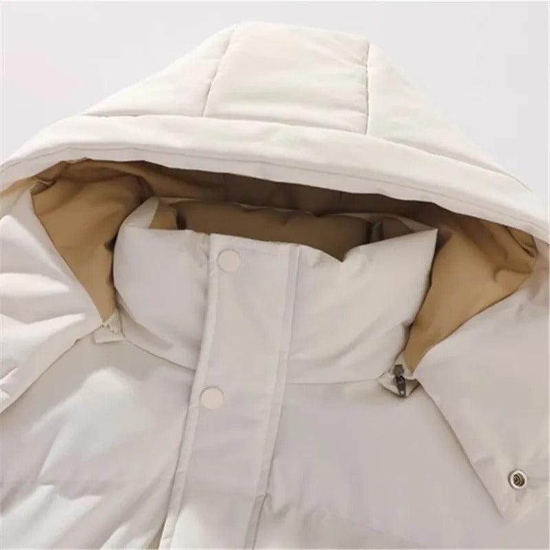 Elegante Herrenjacke mit Kapuze