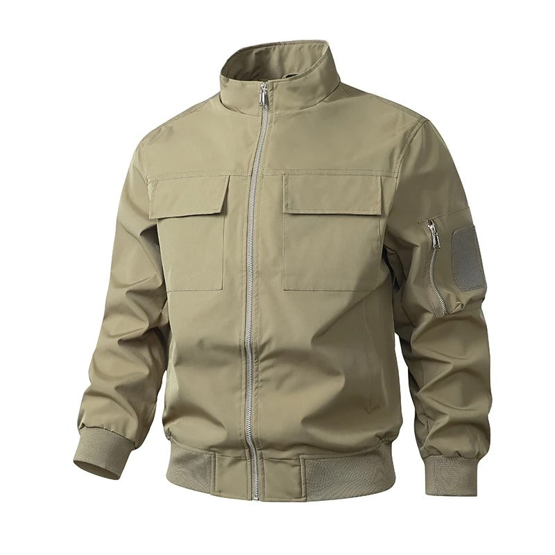 Elegante Windbreaker-Bomberjacke