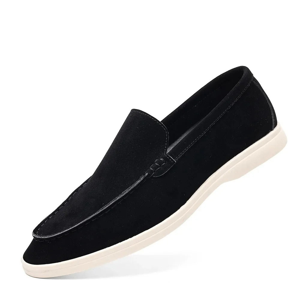 Klassische Wildleder-Loafer