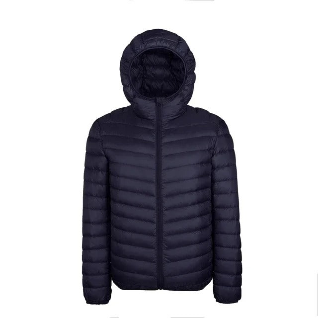 Leichte Entendaunenjacke