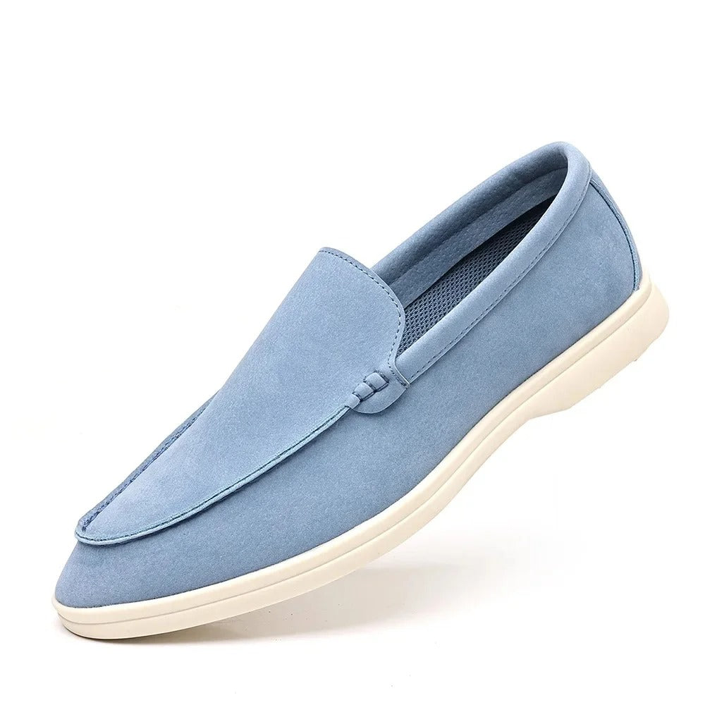 Klassische Wildleder-Loafer