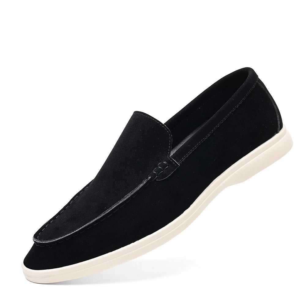 Luxuriöse Wildleder-Loafer