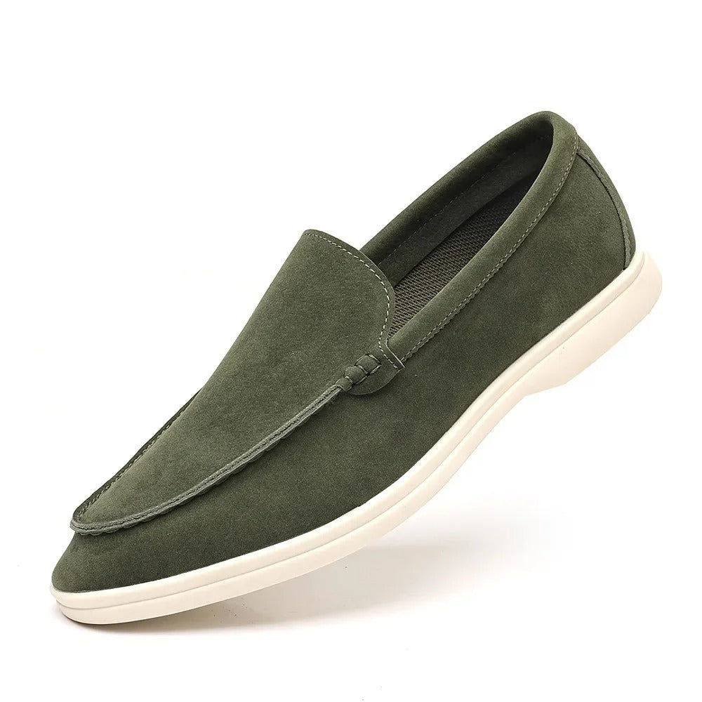 Klassische Wildleder-Loafer