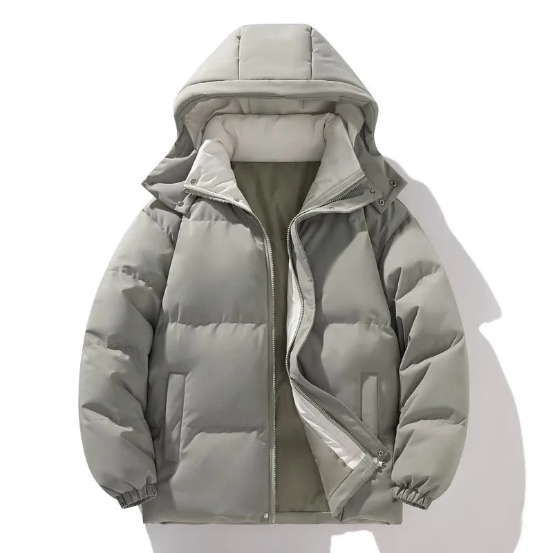 Elegante Herrenjacke mit Kapuze