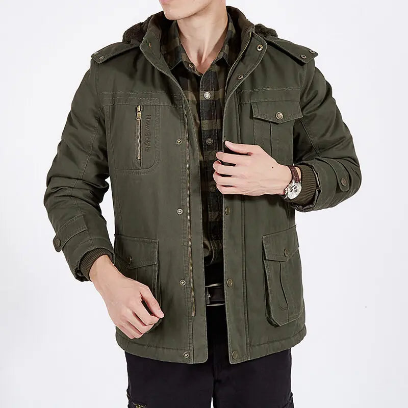 Elegante gepolsterte Bomberjacke