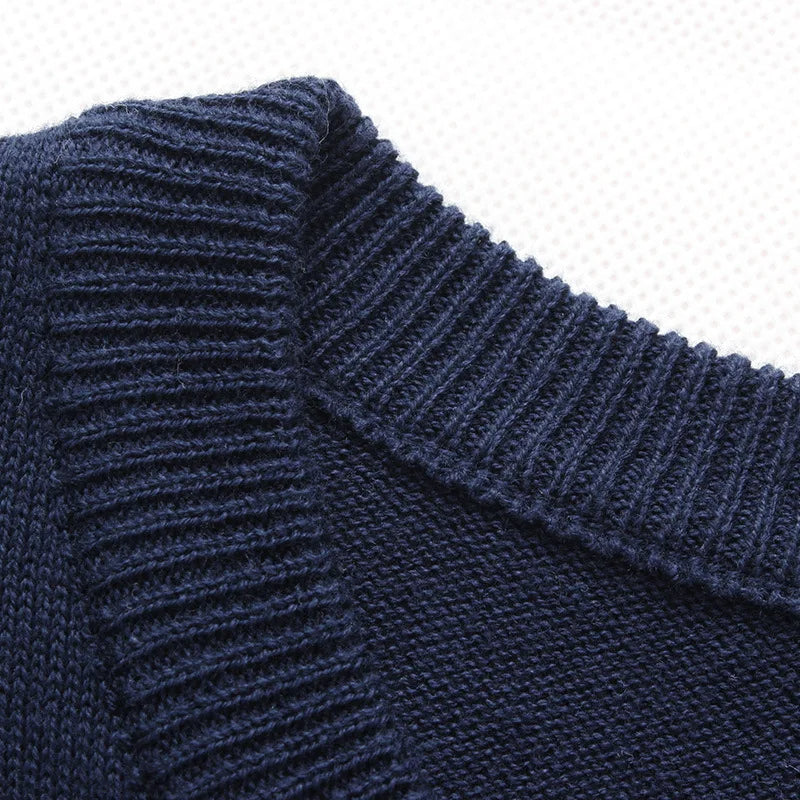 Lässiger Herrenpullover aus Baumwolle
