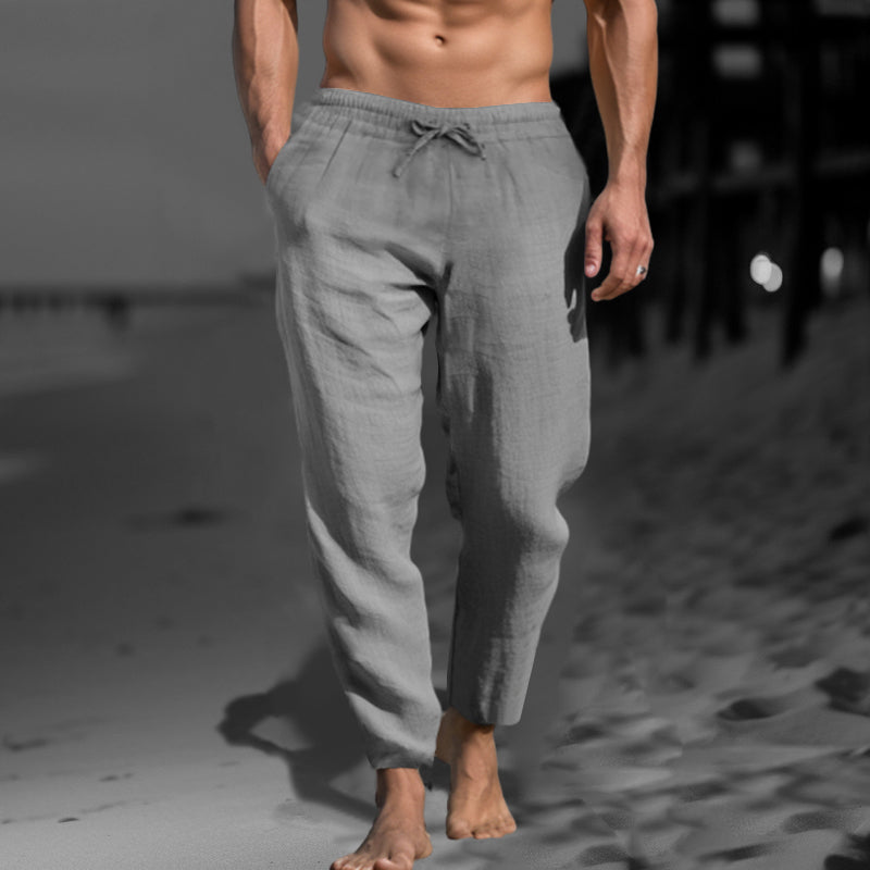 Korfu-Leinen-Hose