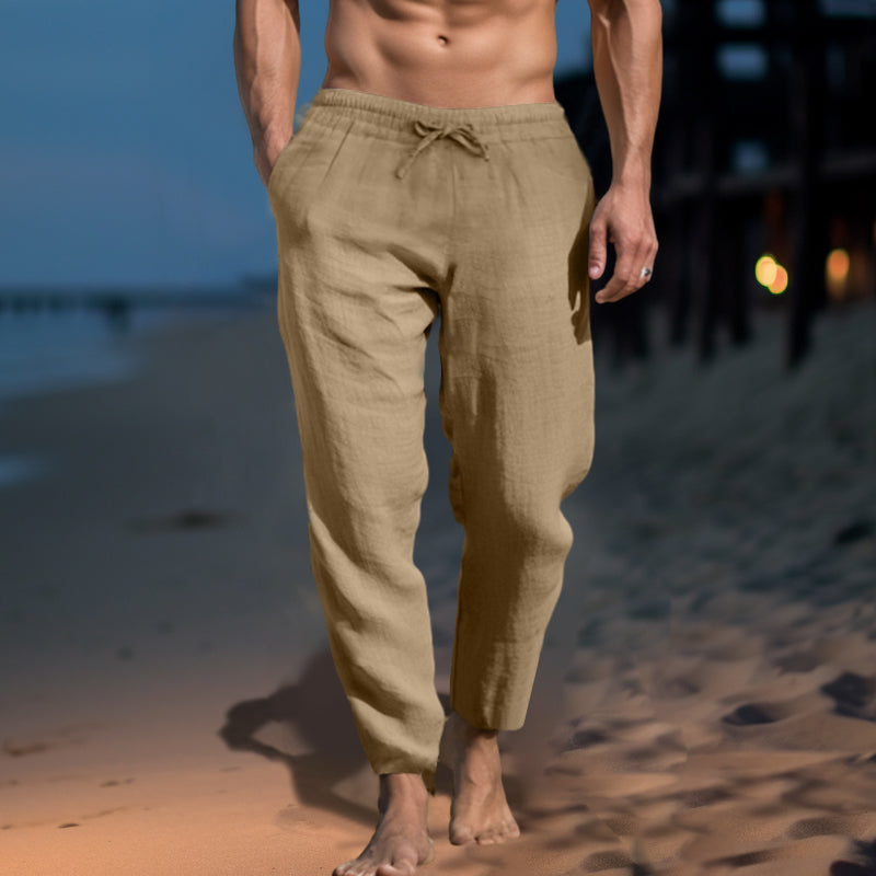 Korfu-Leinen-Hose
