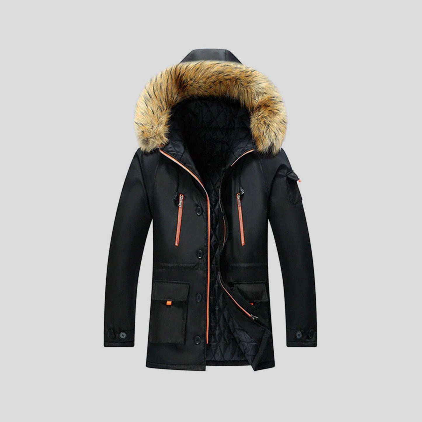 Elegante Parka-Jacke