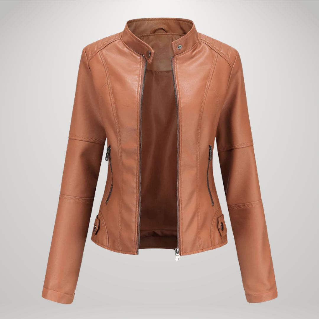 Elegante Lederjacke