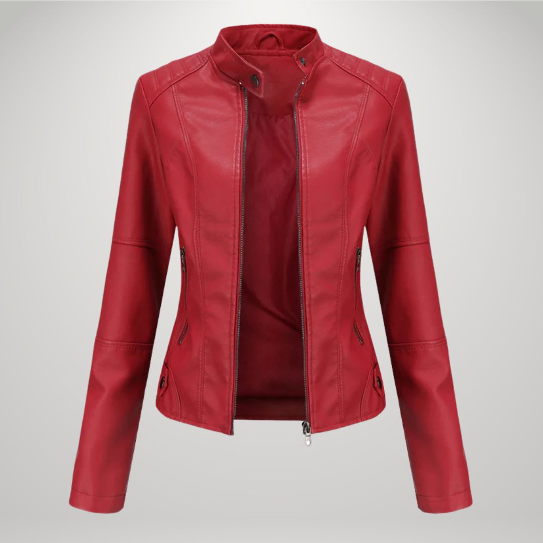 Elegante Lederjacke