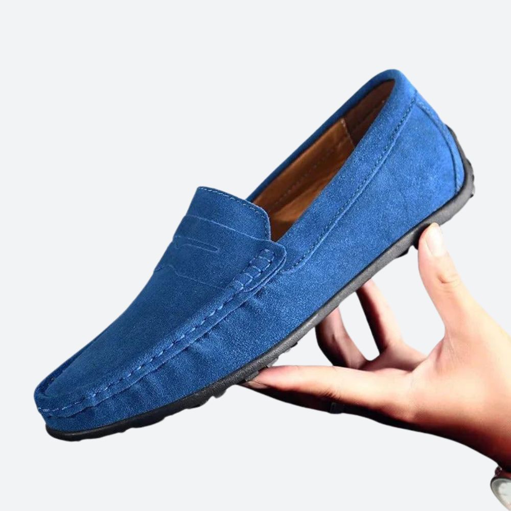 Klassische Wildleder Herren Loafers