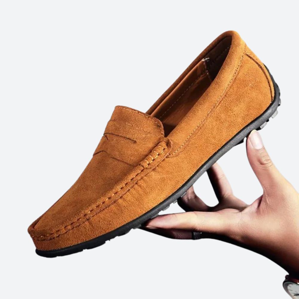 Klassische Wildleder Herren Loafers
