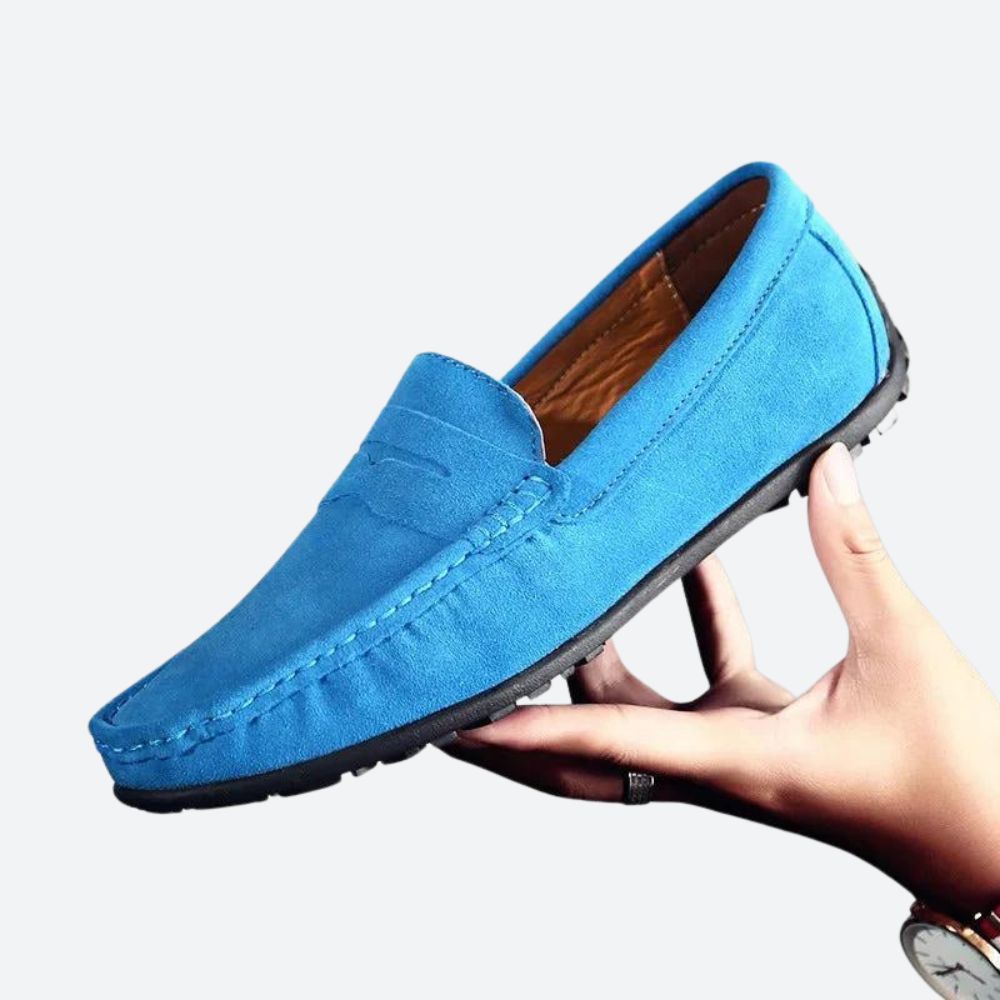 Klassische Wildleder Herren Loafers