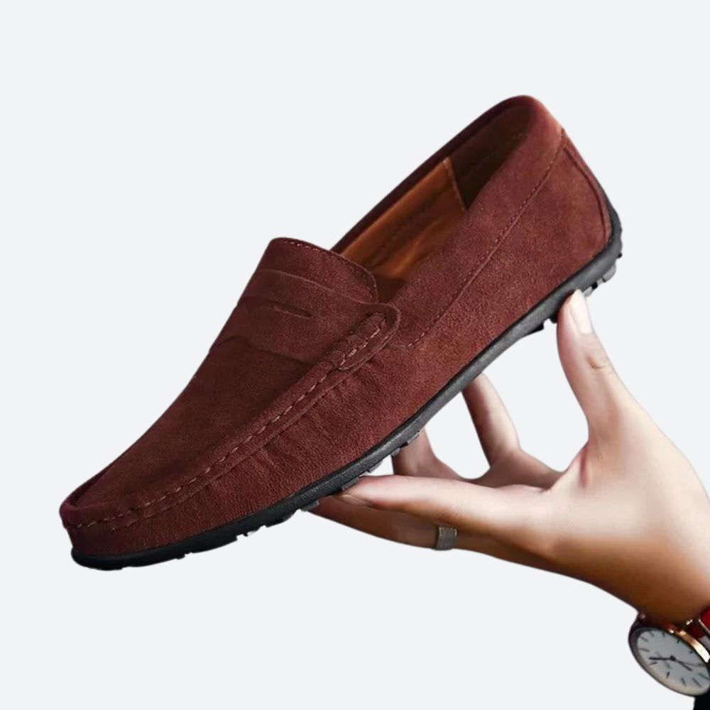 Klassische Wildleder Herren Loafers