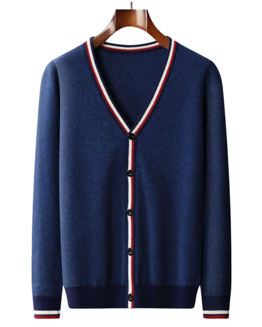 Merinowolle-Strickjacke