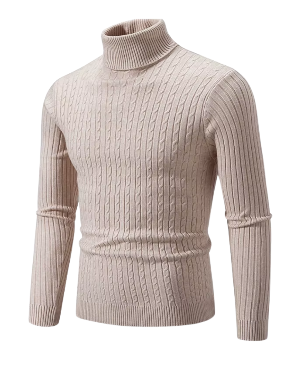 Hochwertiger Herren-Rollkragenpullover
