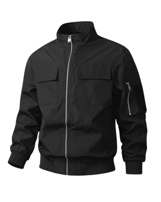Elegante Windbreaker-Bomberjacke