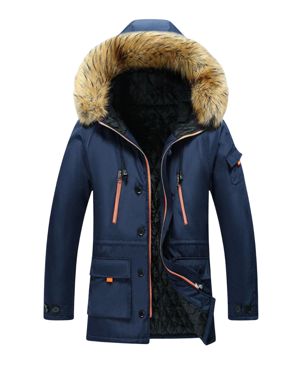 Elegante Parka-Jacke