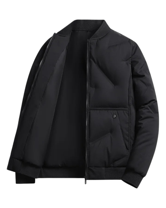 Elegante Baseballjacke aus Baumwolle