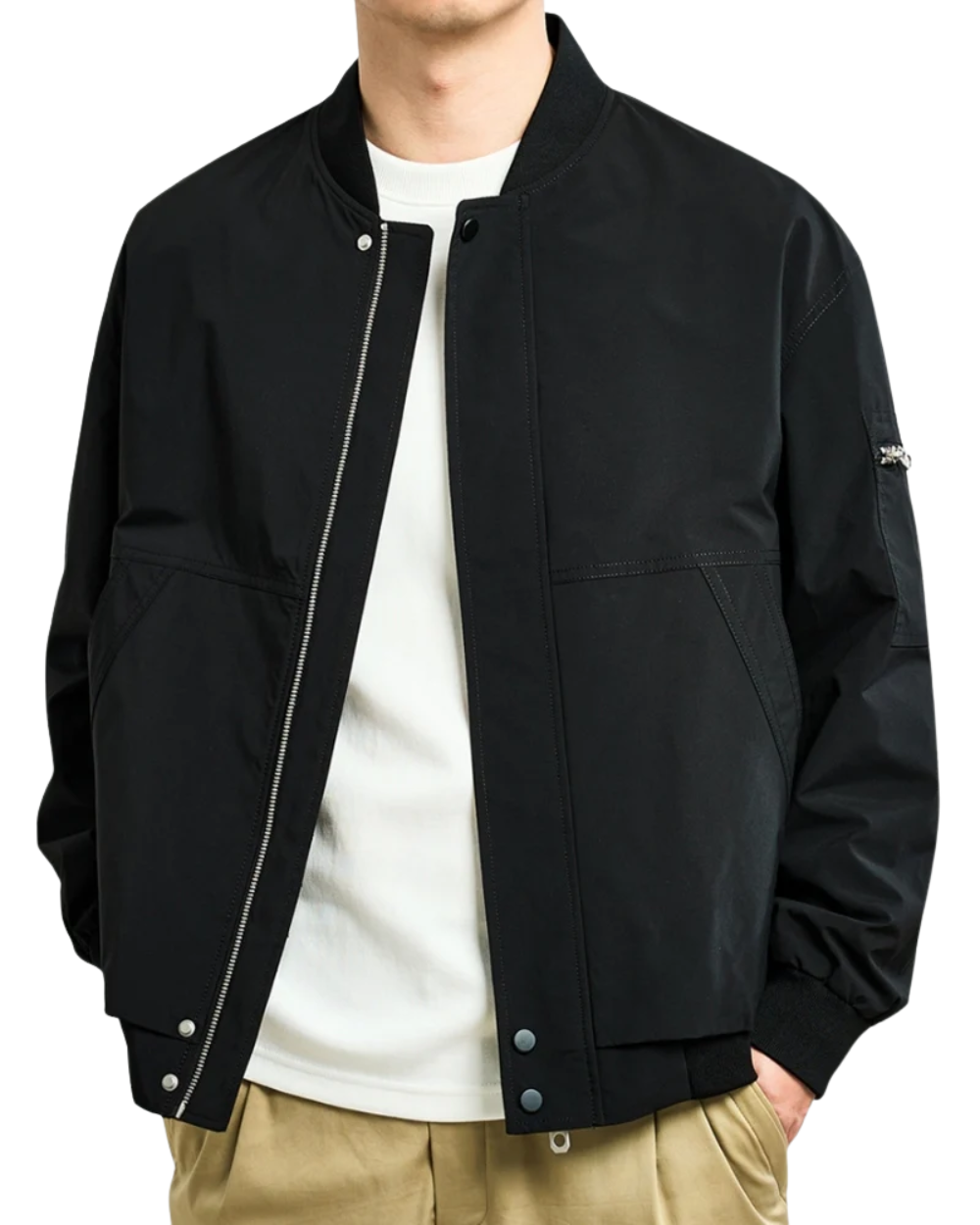 Elegante Bomberjacke